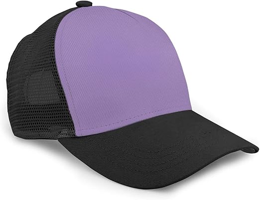 lavender baseball hat