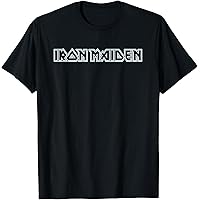 Amazon.com: Iron Maiden Classic Logo T-Shirt : Clothing, Shoes