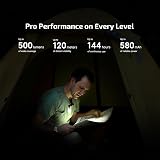 OLIGHT Oclip Pro Olive Clip On Torch 500 Lumens USB-C Rechargeable LED view 4