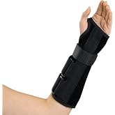 Medline Wrist and Forearm Splint, Left, Medium