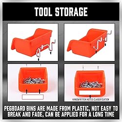 HORUSDY 150-Piece Pegboard Hooks