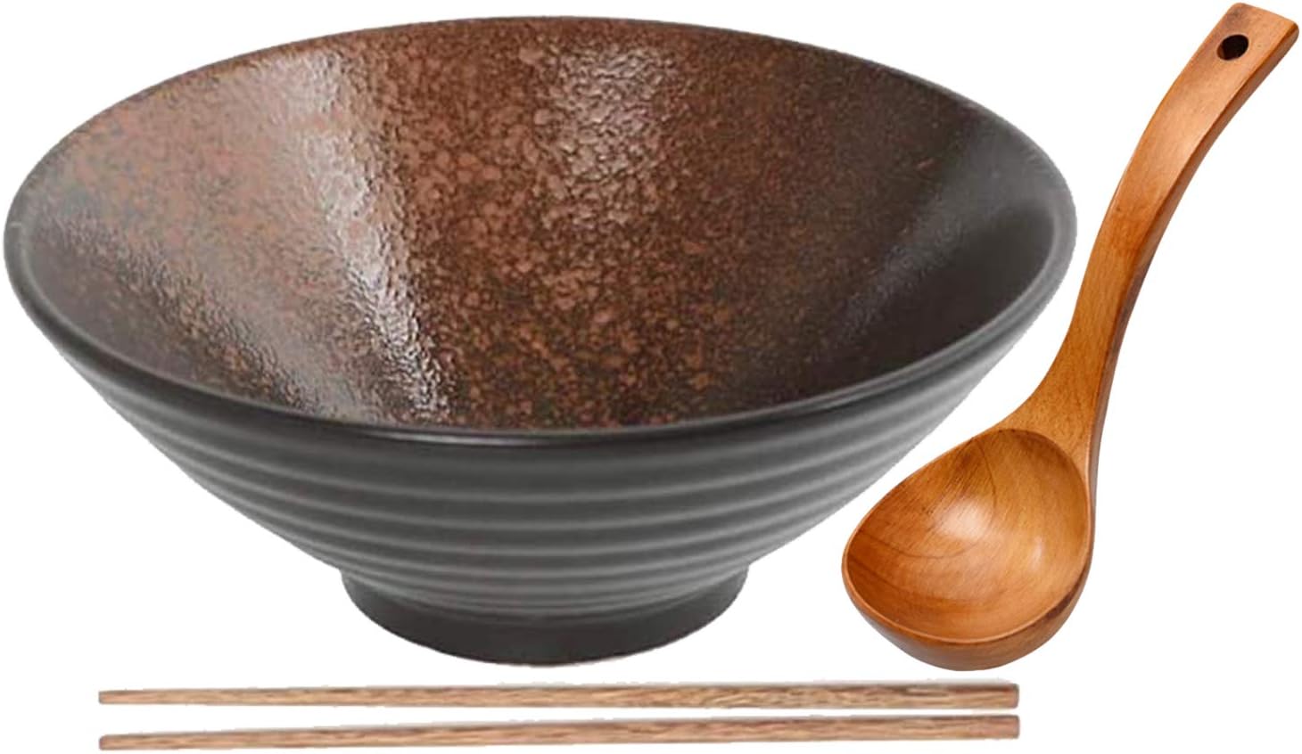 Japanische Keramik Suppenschüssel - Mit Deckel 11x11cm