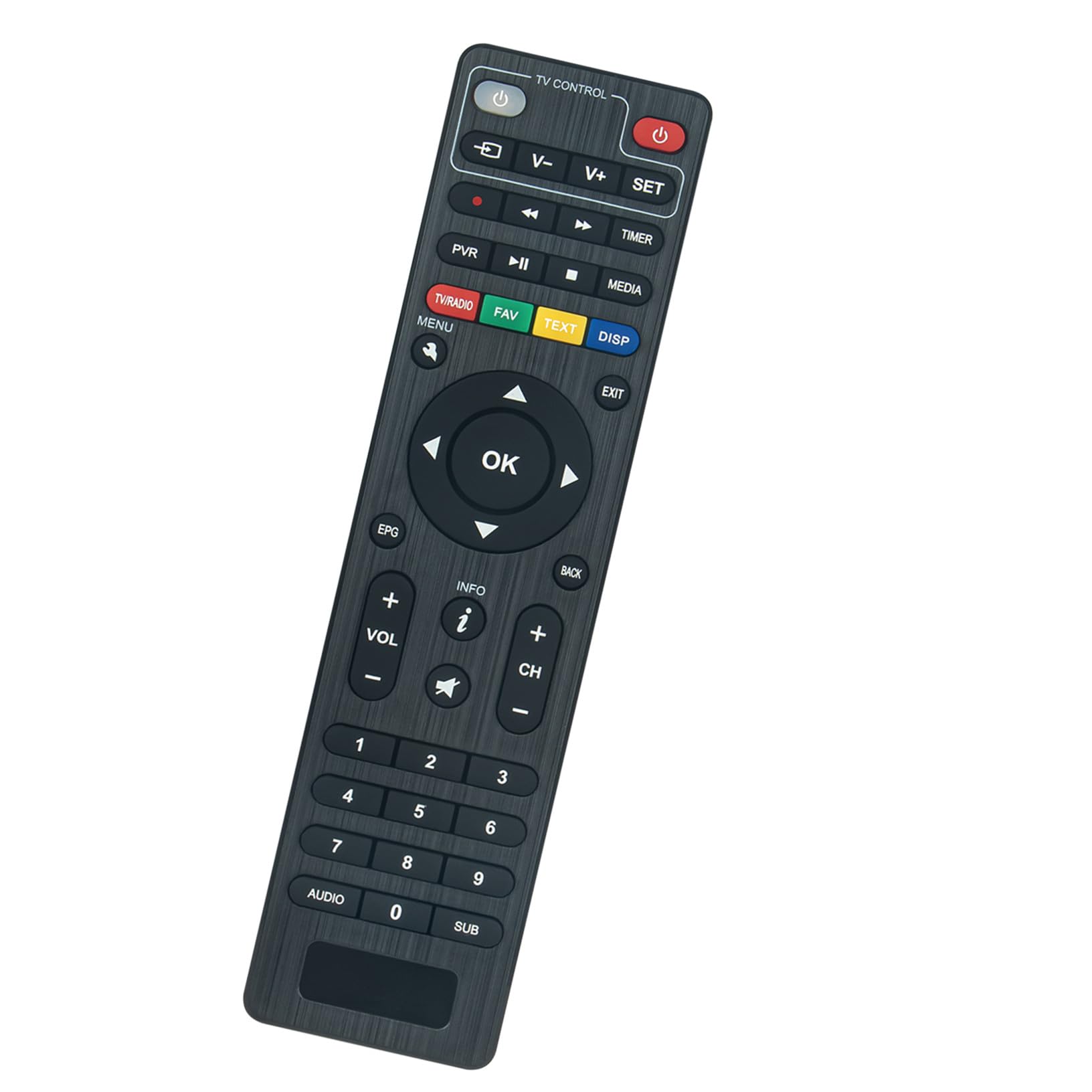 VINABTY Replace Infrared Remote Control Fit for XORO HRS 8830 DVB-S2/ WWIO UNICO DVB-S2/PRO DVB-S2