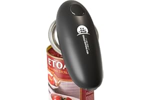 Automatic Electric Can Opener - Hands-Free Operation, Smooth Edge Cutting, Battery Powered for Effortless Opening