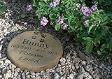 Personalized Engraved Pet Memorial Step Stone 7.5