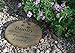 Personalized Engraved Pet Memorial Step Stone 7.5