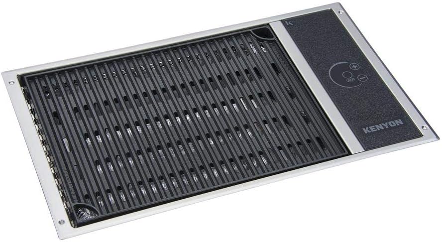review Kenyon Grills No Lid Built-in 120-Volt Electric Grill in Stainless Steel