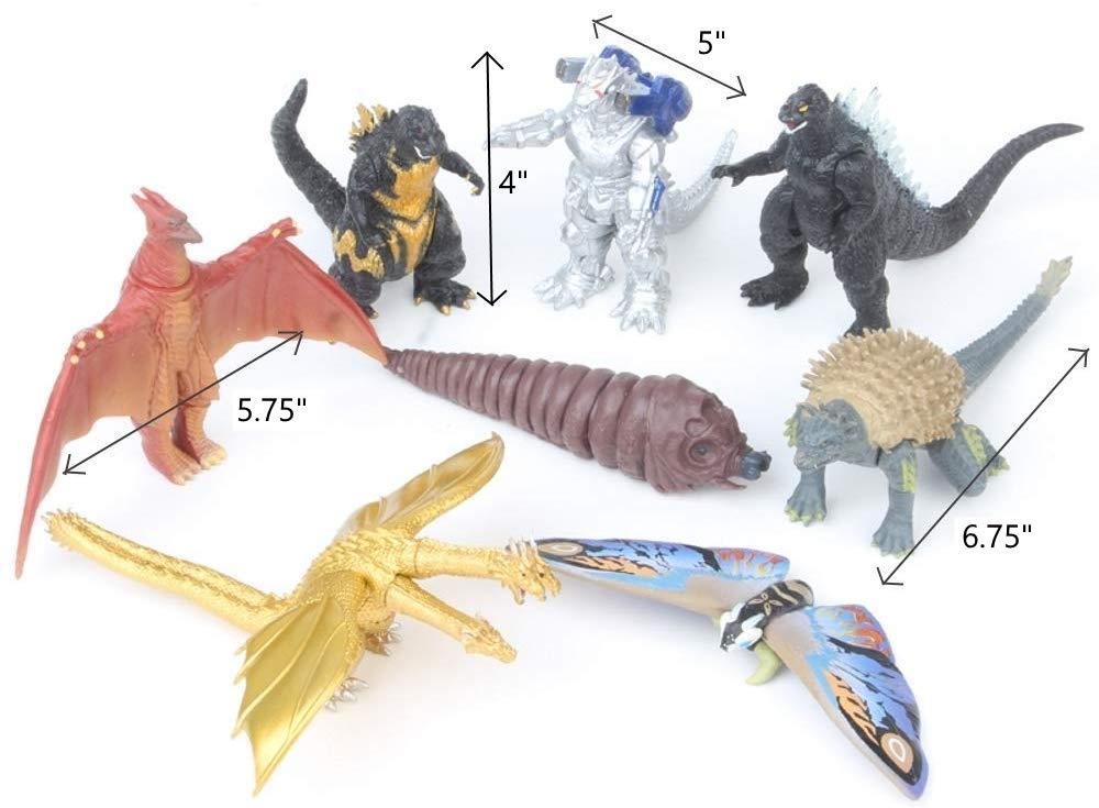 godzilla and mothra toys