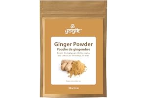 Himalaya Ginger-Go-Yogik Ginger Powder 100g | Sun Dried-Unbleached |Strong Aroma, Rich in Volatile Oils | Ideal for Tea, Cook