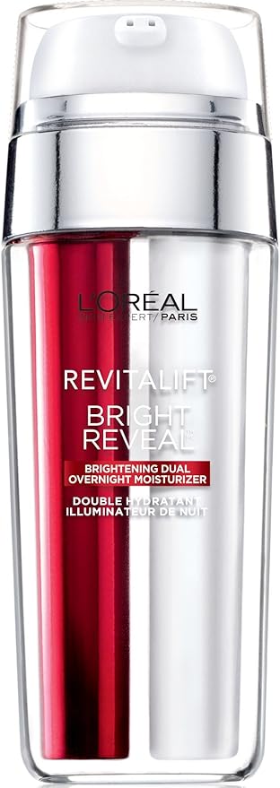 bright reveal brightening dual overnight moisturizer