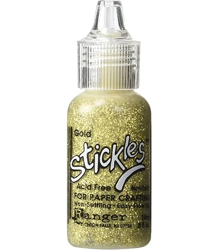 Amazon.com: Ranger SGG01-911 1/2-Ounce Stickles Glitter Glue, Silver