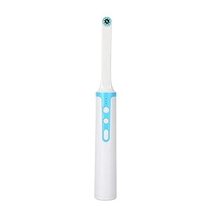 Apexel Wireless WiFi Oral Dental Endoscope, 8 Adjustable Led Lights Intraoral Camera HD Video for iOS Android Teeth Inspection Endoscope