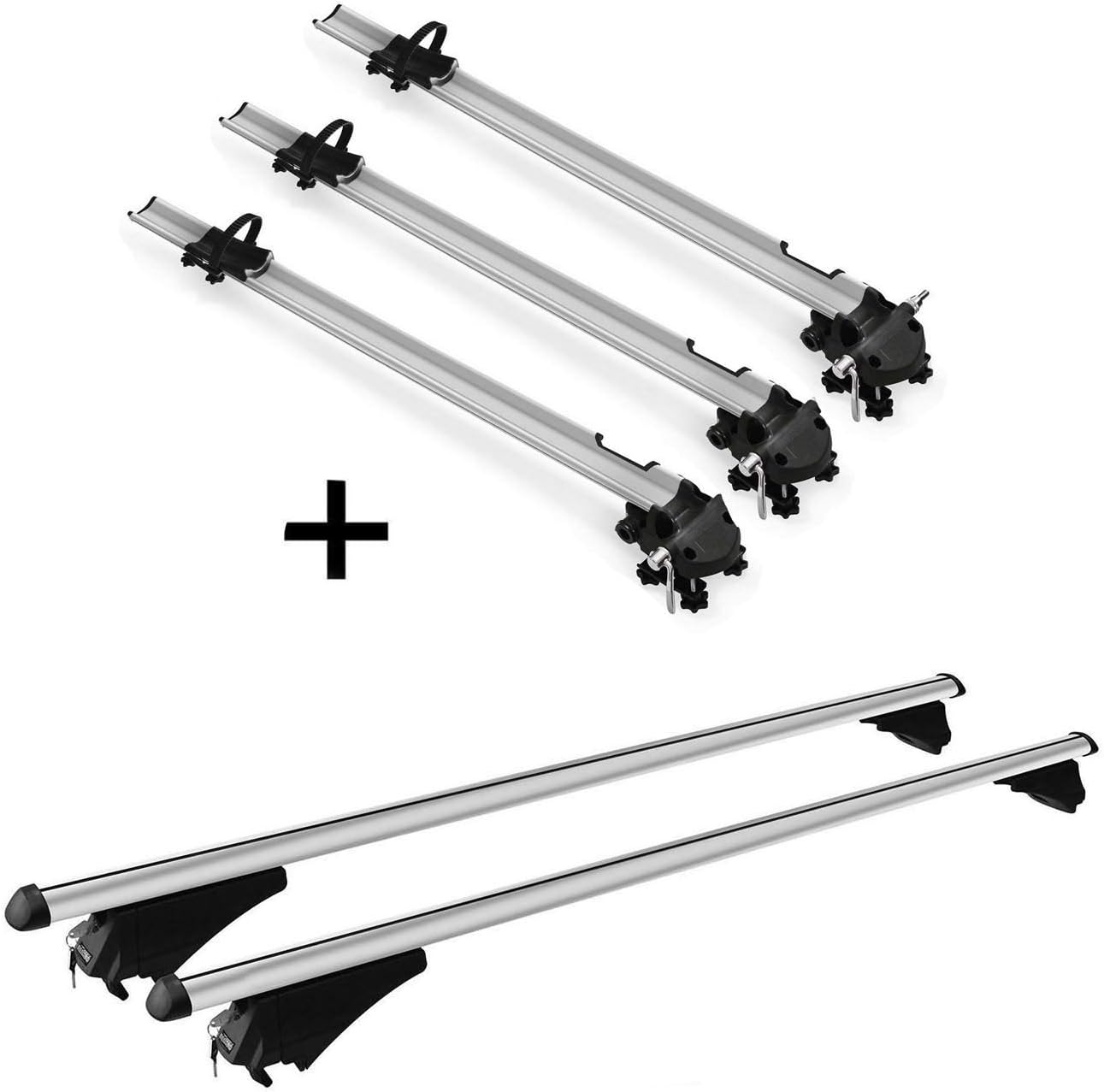 VDP Bike Pro 3X Bike Rack + Roof Rack Rack Tiger XL Mercedes GLA from 2014