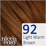 Clairol Nice'n Easy No Ammonia Hair Dye 92 Light Warm Brown Semi-Permanent view 3