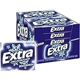 EXTRA Winterfresh Sugarfree Mint Chewing Gum Bulk Pack, 15 Count, 10 Pack | Long Lasting Cool Mint Flavor for Fresh Breath, Individually Wrapped Packs for Sharing, Great for School, Work and Travel