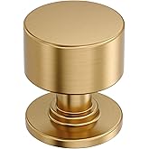 Amerock Balon 1-1/8 inch (29mm) Diameter Champagne Bronze Cabinet Knob, BP37492CZ