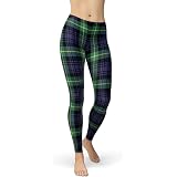 Amazon.com: Leggings de cuadros rojos para mujer de talle medio con  estampado de tartán escocés : Satori Stylez: Ropa, Zapatos y Joyería