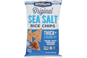 Lundberg Rice Chips Sea Salt, 6 Oz