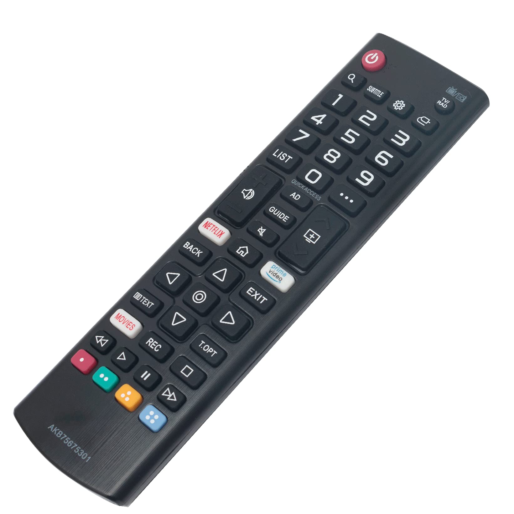VINABTY AKB75675301 Remote Control for LG TV 2018 2019 UHD 4K TV 32LM630B 43LM6300 43UM7000 43UM71007 43UM7100 43UM7390 43UM7400 49UM7000 49UM71007 49UM7100 49UM7390 49UM7400