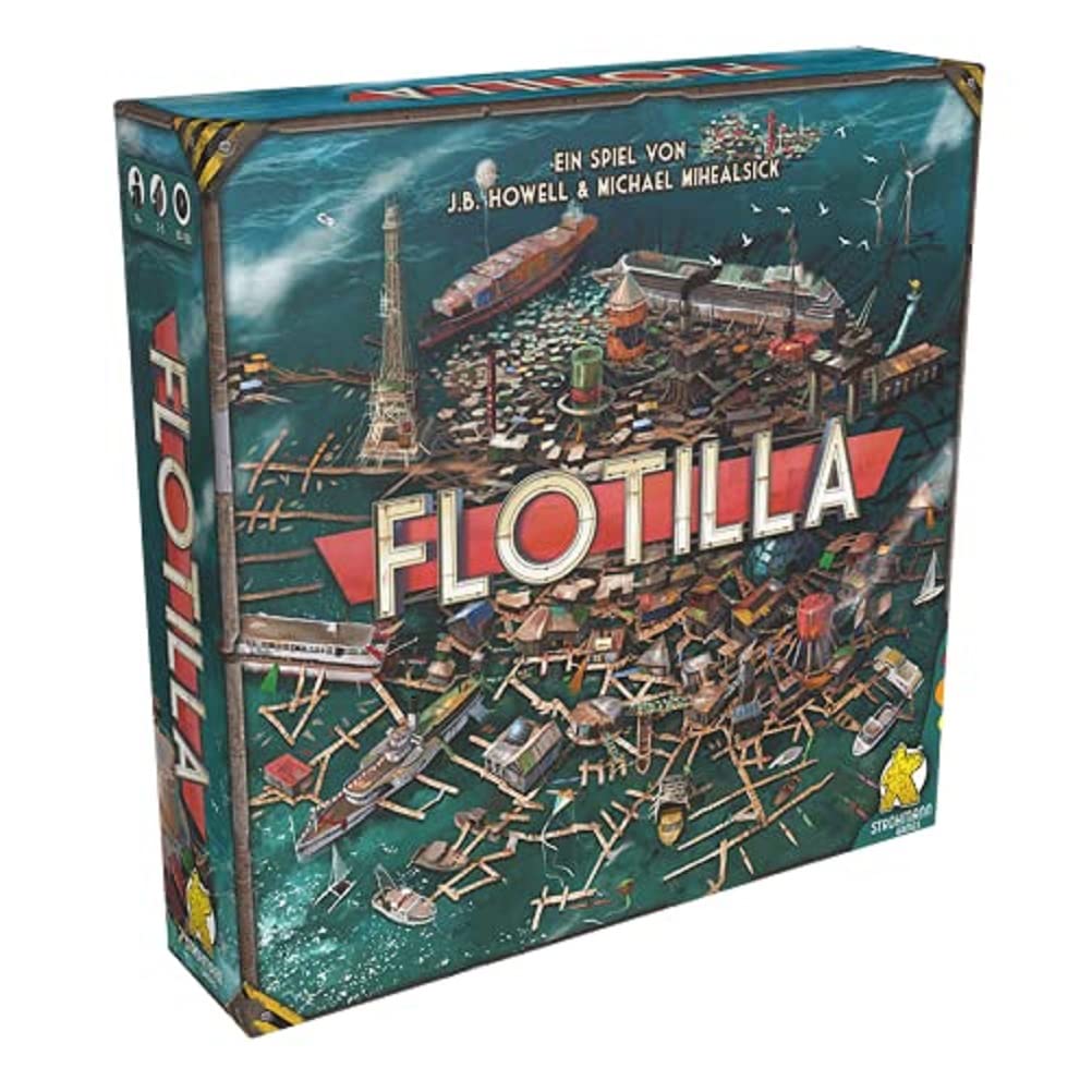 Strohmann Games Flotilla Connoisseur Game Board Game 3-5 Players from 14+ Years 90+ Minutes German
