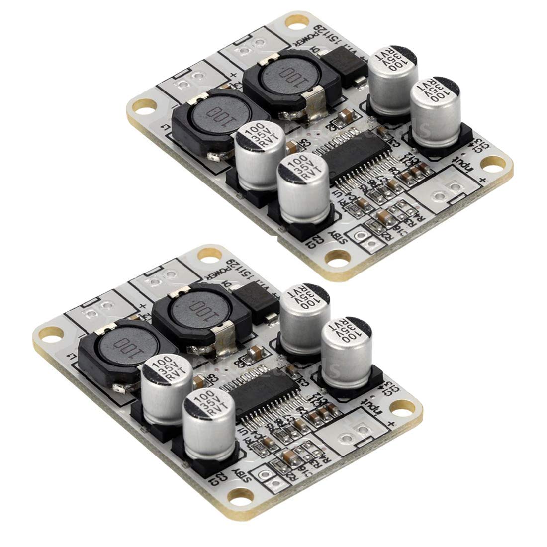 Hailege 2pcs TPA3110 PBTL Mono Digital Amplifier Board AMP Module 1x30W DC8-26V