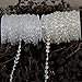 98Ft Acrylic Crystal Hanging Beads String for Wedding,Chandelier,Christmas Party Decorations,1 Roll,Colorful