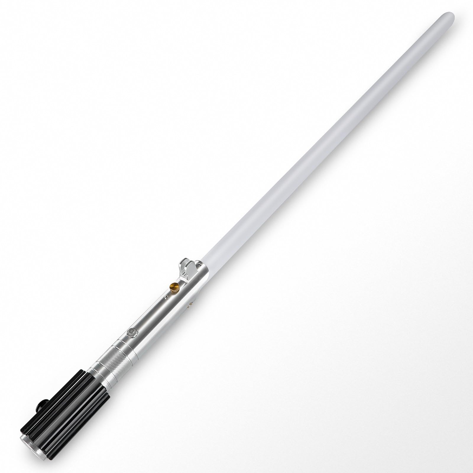 Upgrade App Control ANK Lightsaber, Smooth Swing 16 Sets Sound Effects 3 Light Effects and 16 Colors Change, Metal Dueling Light Saber for Adults Kids Cosplay Gift (RGB-ANK)