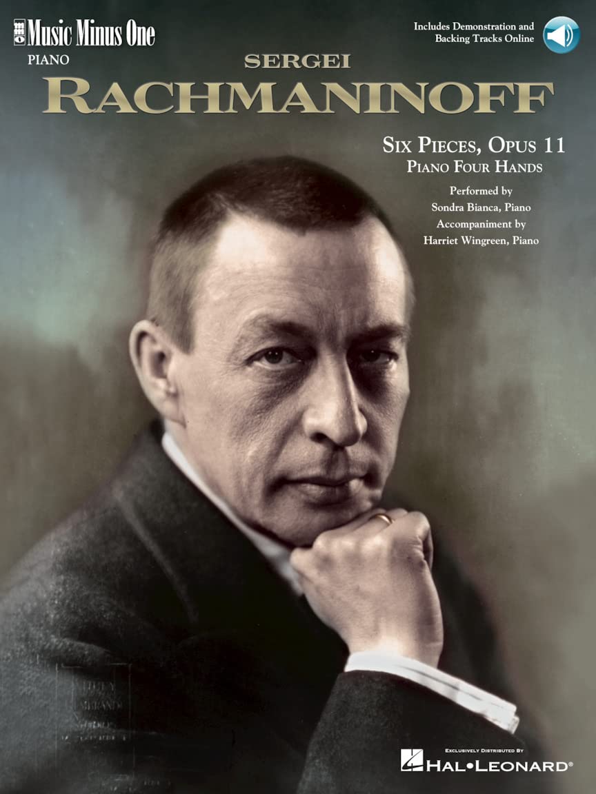 Rachmaninov - Six Pieces, Opus 11: Music Minus One Piano (Book/Online Audio)