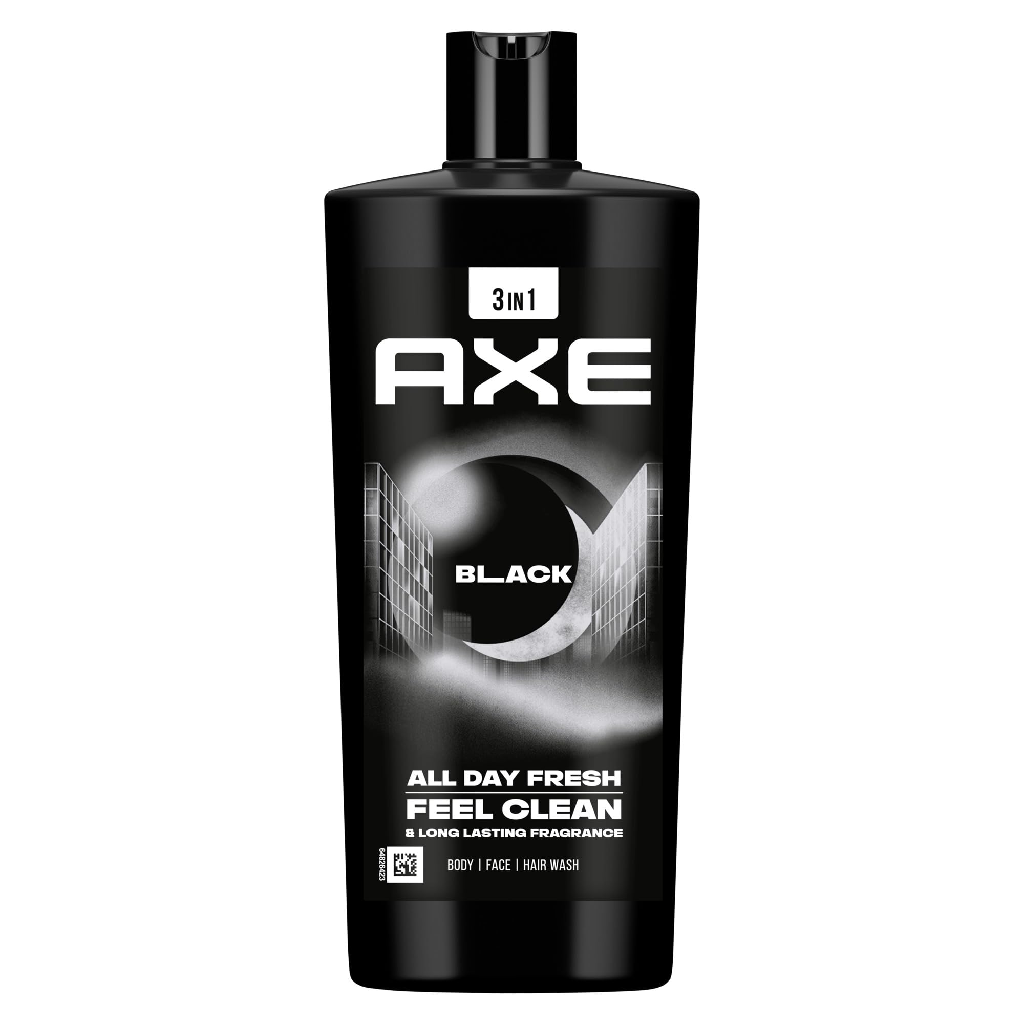 Axe 3-in-1 Duschgel & Shampoo Black XL für langanhaltende Frische und Duft dermatologisch getestet 700 ml 1 Stück