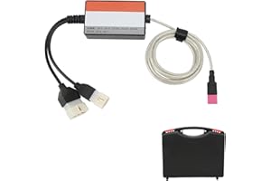 Brilluxa Diagnostic Cable, Excavator Diagnostic Tool Compatible with Hitachi V3.10, Dr.ZAX200 EX200 Detector Replacement, Fle