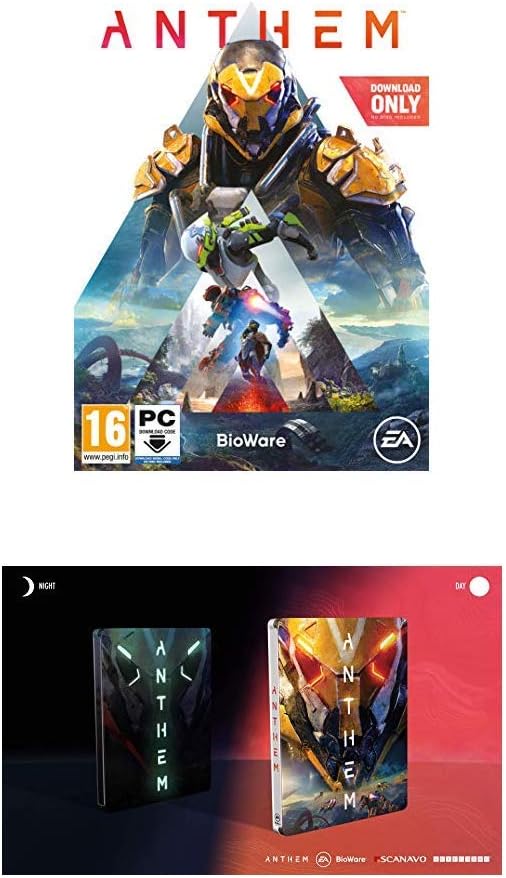 Anthem + Glowing Steelbook (exclusive to Amazon.co.uk) - (PC Code in Box)