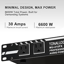 TONALUXE Power Conditioner for Audio Equipment, 10