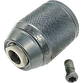 42-66-1006 42-66-2706 Replace for Milwaukee 2704-20 2804-20 2903-20 2904-20 42-66-2707 2704-22 2804-22 2903-22 Drill Chuck Parts 1/16"-1/2 Clamping Capacity,9/16"-18 Mount with 05-88-0019 Screw