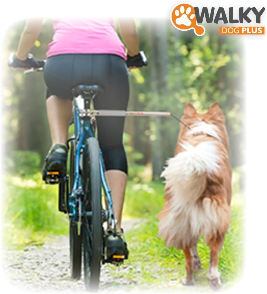 Amazon Walky Dog ハンズフリー自転車リーシュ サイクルしながらペット犬のお散歩をしましょう Walky Dog おでかけ用品 通販