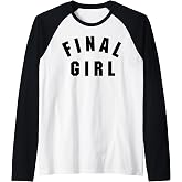 Final Girl Raglan Baseball Tee