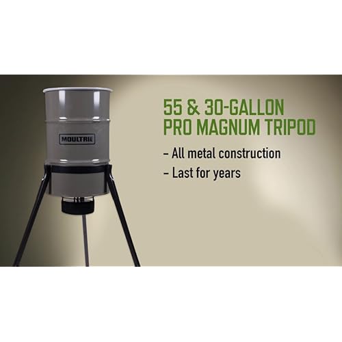Moultrie 55 Gallon Pro Magnum Tripod Tiendamia Com