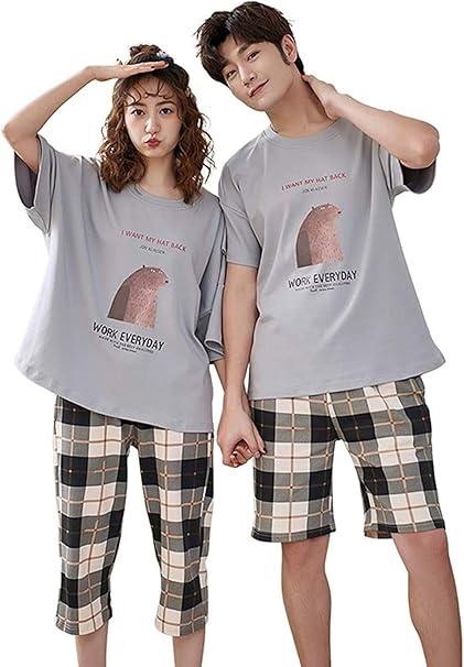 Amazon Godlovefull レディース メンズ 上下セット ペア パジャマ 2着セット 半袖 夏 ペアルームウェア ペアパジャマ ペア お揃い 綿100 カップル ペアルック パジャマ 部屋着 ルームウェア カジュアル 結婚お祝い 結婚 プレゼント パジャマ 通販 Amazon Godlovefull レディース メンズ 上下セット ペア パジャマ 2着セット 半袖 夏 ペアルームウェア ペアパジャマ ペア お揃い 綿100 カップル ペアルック パジャマ 部屋着 ルームウェア カジュアル 結婚お祝い 結婚 プレゼント パジャマ 通販