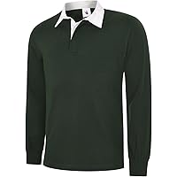 Amazon.com: Front Row Long Sleeve Original Rugby Shirt Navy