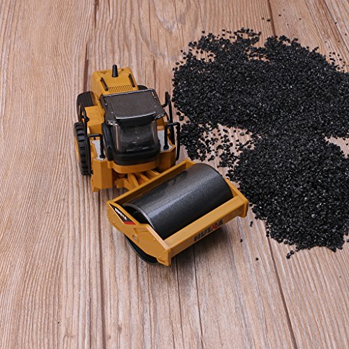 Yuly Children's Gift Birthday Gift 1/50 Scale Diecast Metal Road Roller Truck Construction Toy Vehicle for Kid Gift