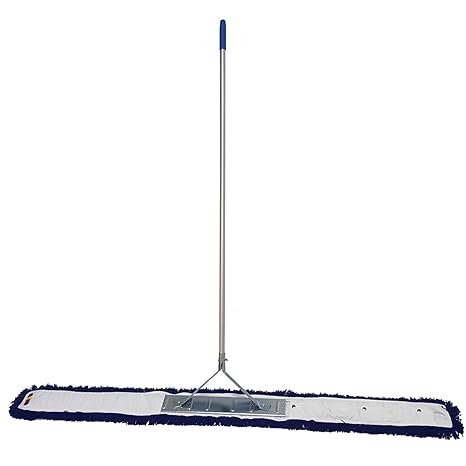 Wischset 160 cm 3-teilig ( 1 x Mopphalter 160 cm 1 x Alu-Stiel 140 cm 1 x Acrylmopp ) Bodenwischset Wischerset Bodenwischer M