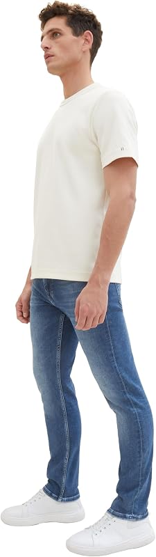 Josh Regular Slim - Jeans da Uomo, 10119 - Used Mid Stone Blue Denim, 36W x 32L