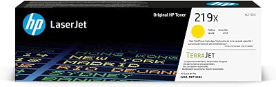 HP 219X High Yield Yellow Original LaserJet Toner Cartridge