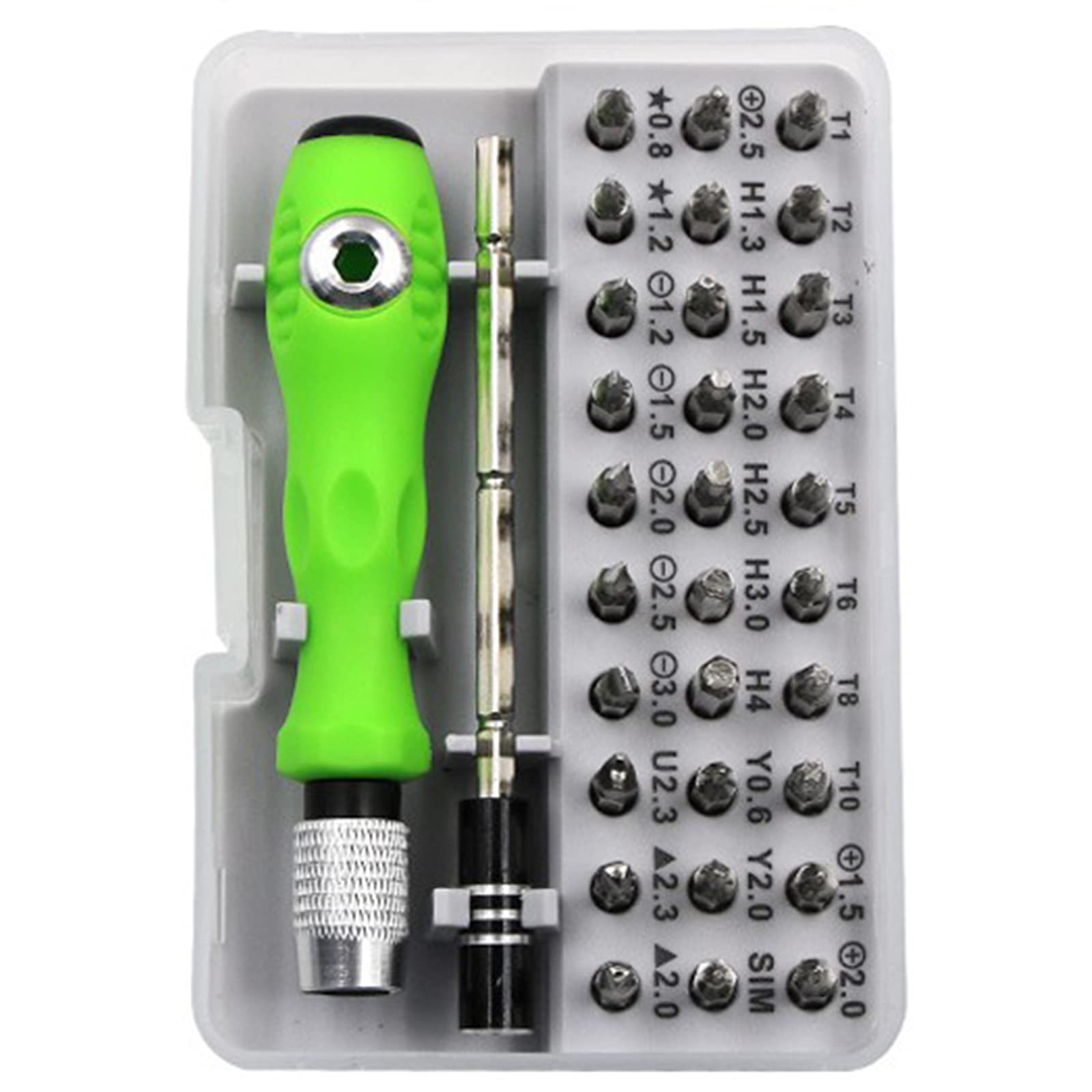 32 in 1 Screwdriver Set,Screwdriver Set,Screwdriver Tool Set,32 in 1 Screwdriver,Screwdriver Accessory with Non-Slip Handle,Adjustable Pole,for Laptop,PC,Mobile Phone,Game Console,Tablets,Electronics