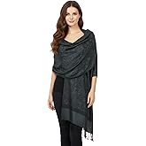 PASKMLNA Paisley Jacquard Pashmina Shawl Wrap Scarf Stole