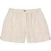 Lacoste Women's Oversized Linen Blend Shorts