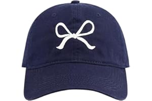 Sumleno Womens Trendy Cute Bow Baseball Cap Y2k Aesthetic Preppy Sun Cap Hiking Travel Trucker Hat Accessories