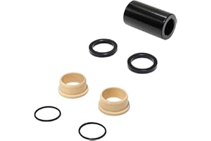 VOLARE Rear Shock Mounting Hardware with IGUS DU Bushing-Compatible with Fox, RockShox, Ohlins, Marzocchi, DVO, X-Fusion, DNM, DSM and More, M8 Edition