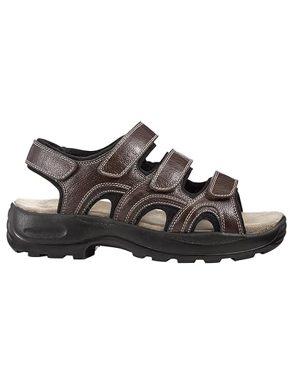 mens leather sandals amazon