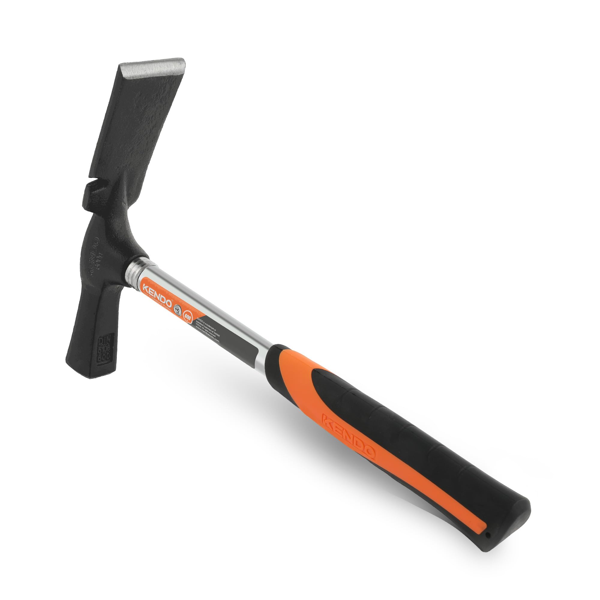 KENDO Maurerhammer 600g - Berliner Form - Länge: 325 mm - 2 Komponentengriff