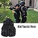 Kid/Children Nylon Tactical Vest 600D Outdoor Kids/Children Waistcoat Cs Field Combat Training Military Army Tactical Vest